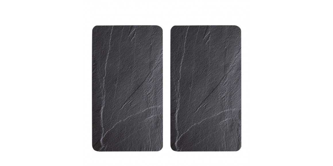 Խոհարարական տախտակ KESPER 37523 SET 2PC GLASS SLATE 