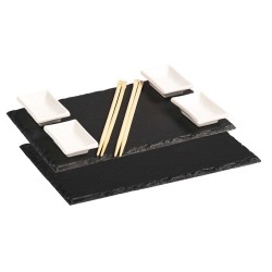 Tray KESPER 38140 SLATE SUSHI SET 2PC 