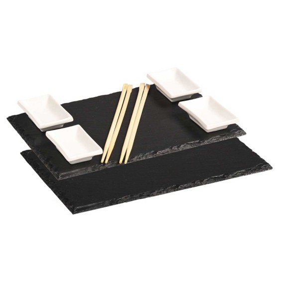 Tray KESPER 38140 SLATE SUSHI SET 2PC 
