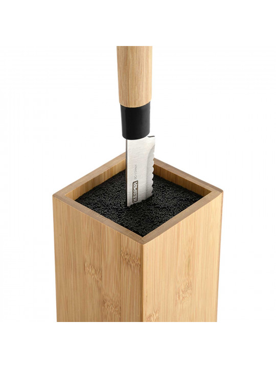 Ножи и аксессуары KESPER 58032 KNIFE BLOCK BAMBOO BLUE 