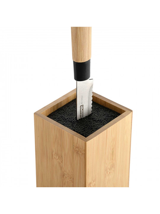 Knives and accessories KESPER 58034 KNIFE BLOCK BAMBOO BERRY 