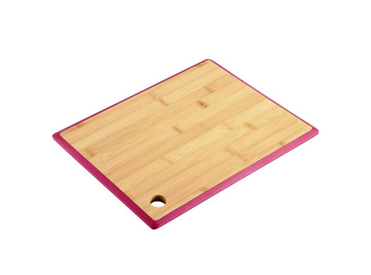 Chopping board KESPER 58284 BAMBOO 36x24CM BERRY 