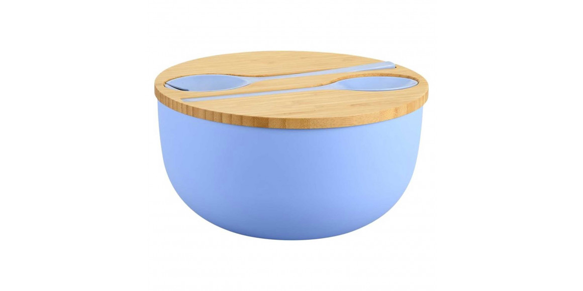 Տարա KESPER 58472 SALAD W/CUTLERY BLUE 24CM 