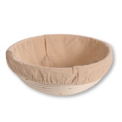 Bread basket KESPER 19630 PROOFING BASKET WITH LINING 22CM 