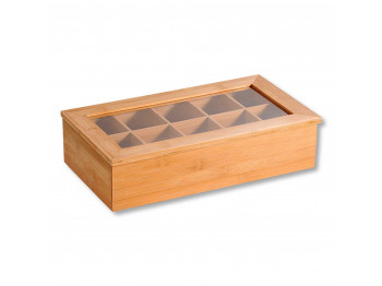 Box and baskets KESPER 58901 FOR TEA 38X20X9CM 