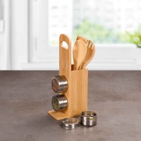 Խոհանոցային հավաքածու KESPER 81103 BAMBOO BOX SET 7PC 