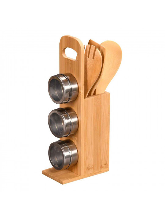 Kitchen tools set KESPER 81103 BAMBOO BOX SET 7PC 