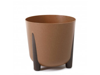 Цветочный горшок LAMELA LA213-38 FRIDA ROUND ECO WOOD 210 NATURAL WOOD 