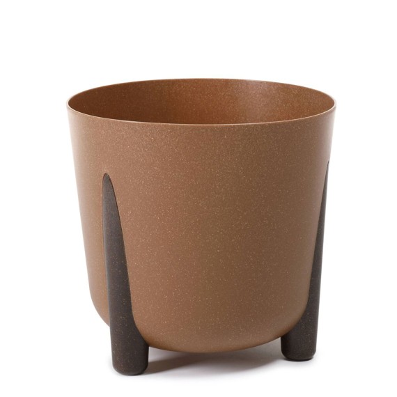 Flower pot LAMELA LA213-38 FRIDA ROUND ECO WOOD 210 NATURAL WOOD 