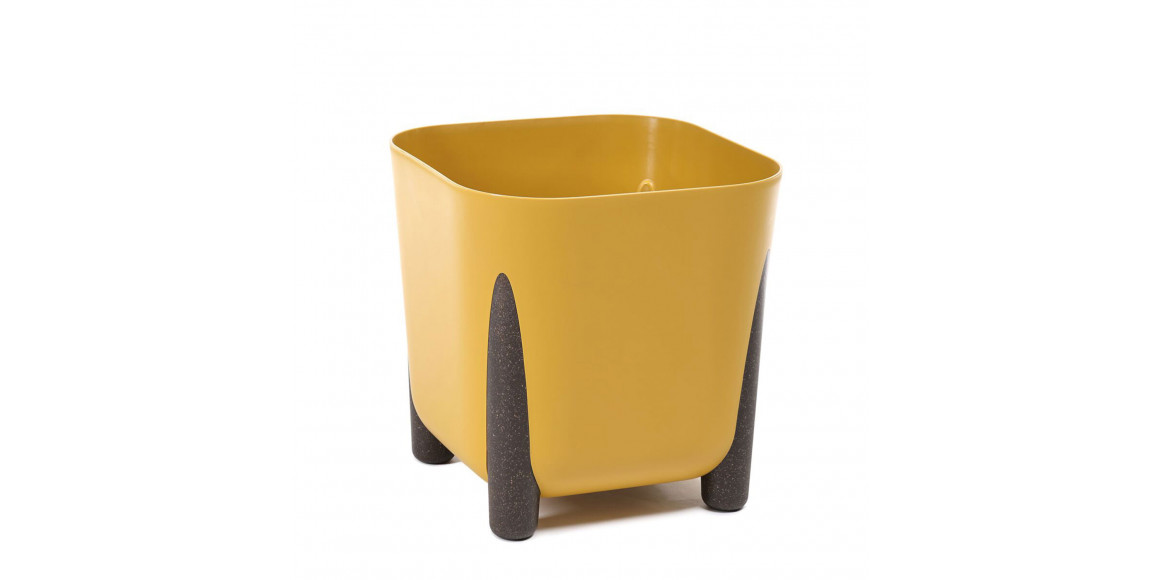 Цветочный горшок LAMELA LA231-15 FRIDA SQUERE 210x210 OCHRE 