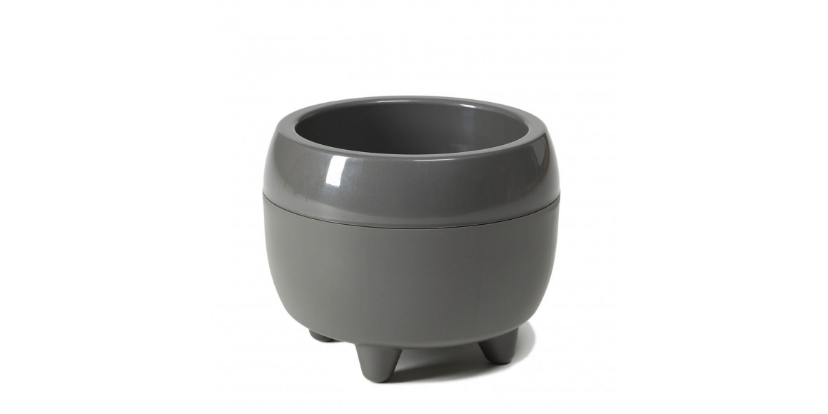 Flower pot LAMELA LA362-04 MONA 300 BLACK 
