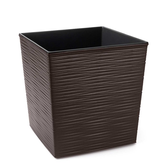 Flower pot LAMELA LA838-38 DONICA JUKA DUTO ECO WOOD 400X400 NATUR WOOD 