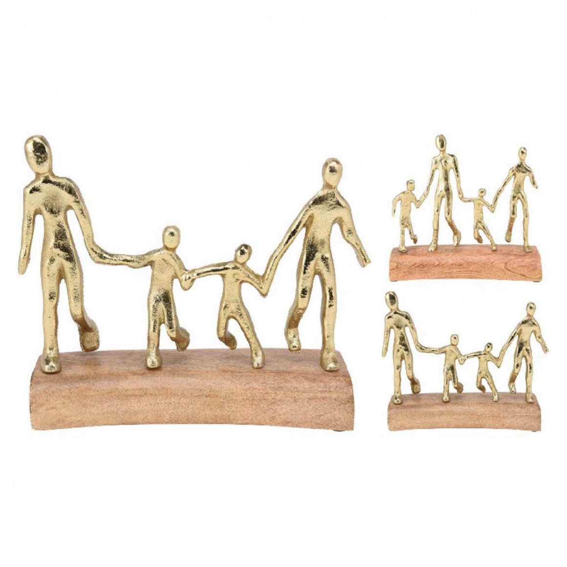 Декоративные акссесуары KOOPMAN STATUE FAMILY 23CM 2ASS GOLD (132923) (A68120650)