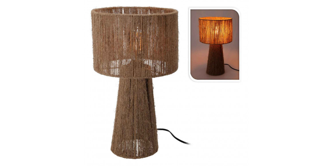 Lampshade KOOPMAN TABLE LAMP 27X45CM JUTE NATURA (094972) (HZ1601180)