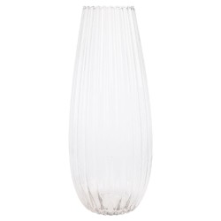 Ваза KOOPMAN VASE CLEAR GLASS 200XH500MM (044424) (332000150)