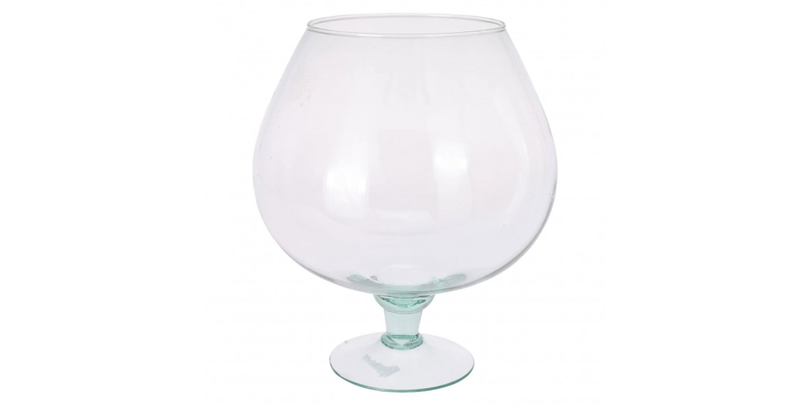 Ваза KOOPMAN VASE GLASS RECYCLED 225XH260MM (442299) (YE6000470)
