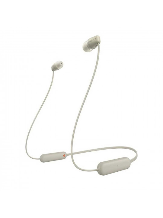 Ականջակալ SONY WI-C100/CZ E (Beige) 