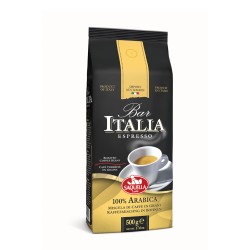 Coffee beans SAQUELLA BAR ITALIA 100% ARABIC (500g)