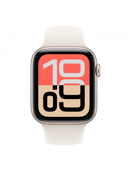 Սմարթ ժամացույց APPLE Watch SE 3 GPS 44mm Starlight Aluminium Case witch Starlight Sport Band (A3325) (MEHG4ET/A)