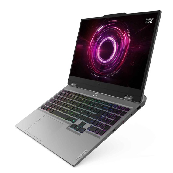 Ноутбук LENOVO LOQ 15APH10 (Ryzen 5 220) 15.6 144Hz 16GB 512GB RTX5050-8GB (Luna Grey) (83JG000VRK)