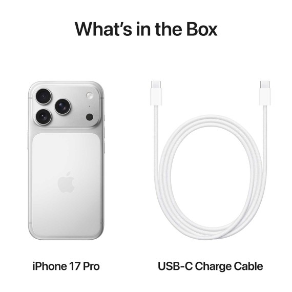 Смартфон APPLE iPhone 17 Pro 512GB (Silver) (A3523) (MG8K4ZD/A)