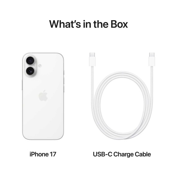 Смартфон APPLE iPhone 17 256GB (White) (A3520) (MG6K4ZD/A)
