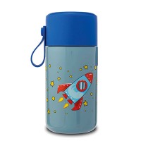 Пищевые контайнеры NAVA 10-007-011 INSULATED S.STEEL LUNCH BOX WE CARE BLUE 600ML 