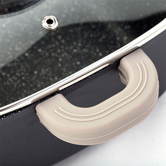 Кастрюли NAVA 10-128-102 SQUAR STONE 28CM 