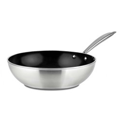Сковорода NAVA 10-144-260 S.STEEL ELEGANCE WOK 28CM 