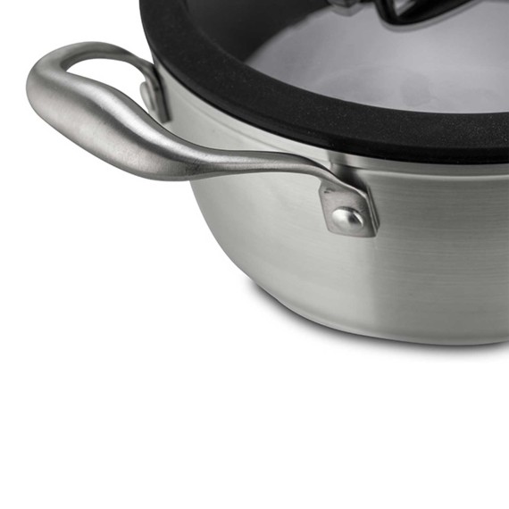 Կաթսաներ NAVA 10-144-280 S.STEEL ELEGANCE 20CM 