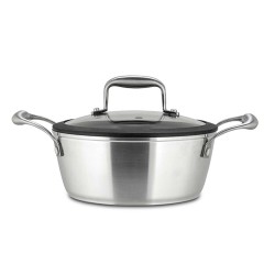 Կաթսաներ NAVA 10-144-280 S.STEEL ELEGANCE 20CM 