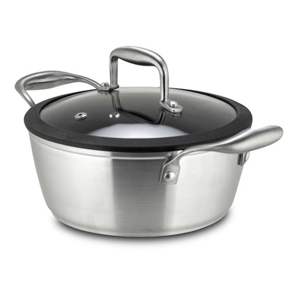Կաթսաներ NAVA 10-144-280 S.STEEL ELEGANCE 20CM 