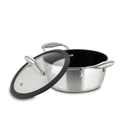 Կաթսաներ NAVA 10-144-280 S.STEEL ELEGANCE 20CM 