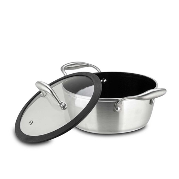 Կաթսաներ NAVA 10-144-280 S.STEEL ELEGANCE 20CM 
