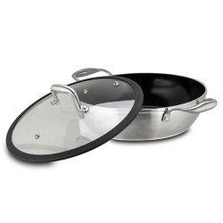 Կաթսաներ NAVA 10-144-290 S.STEEL ELEGANCE SAUCEPAN 28CM 
