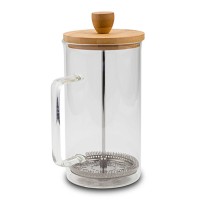 Kettles/tea makers NAVA 10-225-010 GLASS 350ML BAMBOO LID 