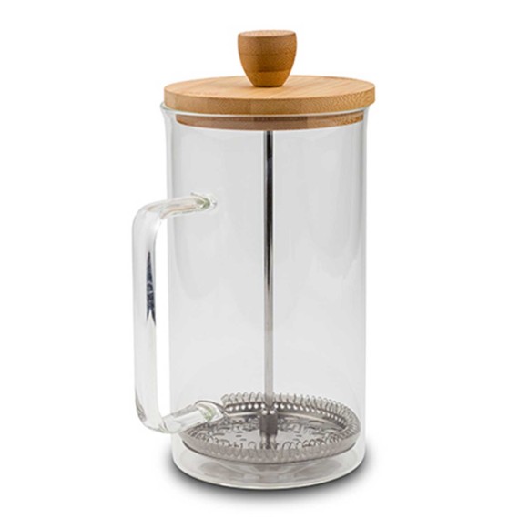 Чайники/заварники NAVA 10-225-010 GLASS 350ML BAMBOO LID 
