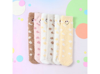 Socks XIMI 6932533102842 CARTOON BISCUIT SERIES WOMENS MEDIUM SOCKS (TWO PAIR SET) (102842)