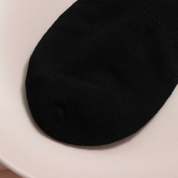 Socks XIMI 6941097410232 ANTI PILLING WOMENS COTTON SOCKS 10 YUAN 3 PAIRS BLACK (410232)