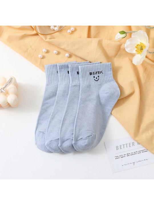 Գուլպա XIMI 6941963907101 SOLID COLOR BLINK WOMENS SHORT SOCKS 2 PAIRS (907101)