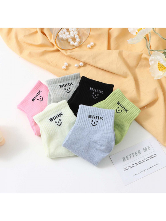 Գուլպա XIMI 6941963907101 SOLID COLOR BLINK WOMENS SHORT SOCKS 2 PAIRS (907101)