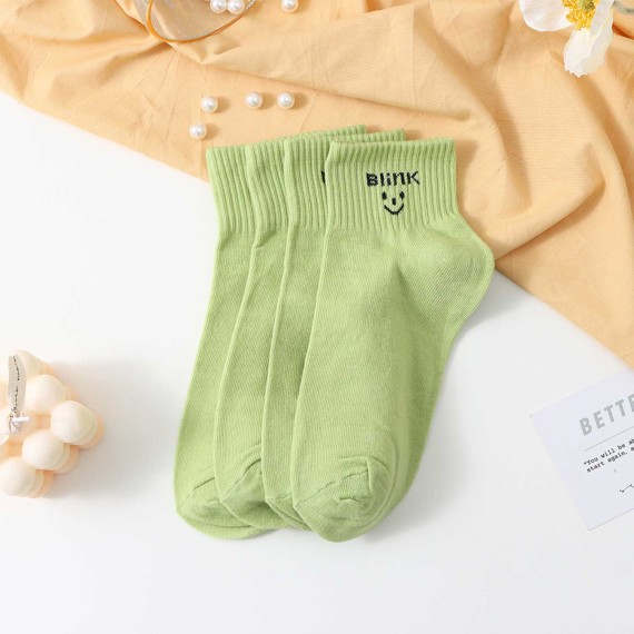 Носки XIMI 6941963907101 SOLID COLOR BLINK WOMENS SHORT SOCKS 2 PAIRS (907101)