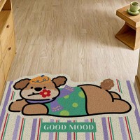 Rugs XIMI 6941963944038 LYING PUPPY SILK LOOP FLOOR MAT (944038)