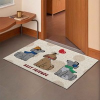 Rugs XIMI 6941963944045 FRIENDS SERIES SILK LOOP FLOOR MAT (944045)