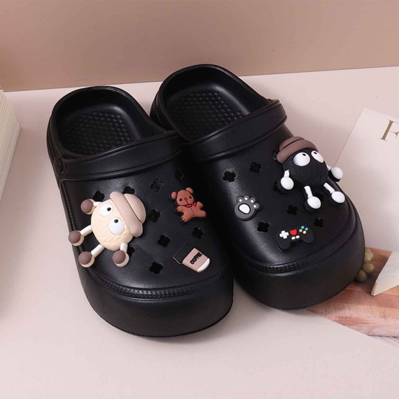 Летние тапочки XIMI 6941963948661 STYLING CASUAL SANDLES FOR KIDS 34-35/ BLACK (948661)