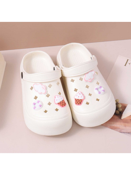 Ամառային հողաթափեր XIMI 6941963948692 STYLING CASUAL SANDLES FOR KIDS 34-35/ WHITE (948692)