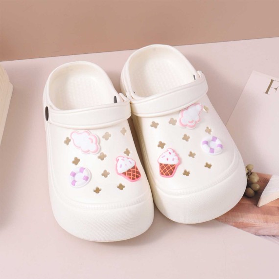 Ամառային հողաթափեր XIMI 6941963948692 STYLING CASUAL SANDLES FOR KIDS 34-35/ WHITE (948692)
