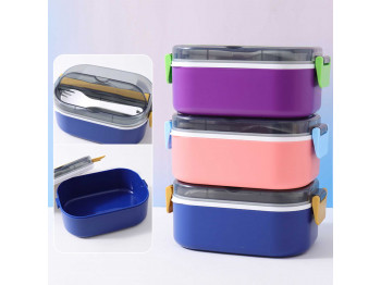 Լանչ տարաներ XIMI 6941963954624 PORTABLE SALAD SINGLE-DECK LUNCH BOX (954624)