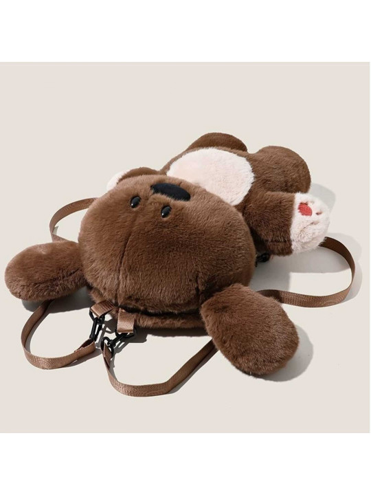 Թիկնապայուսակներ XIMI 6941963958578 LOVE POCKET BEAR PLUSH BAG (958578)