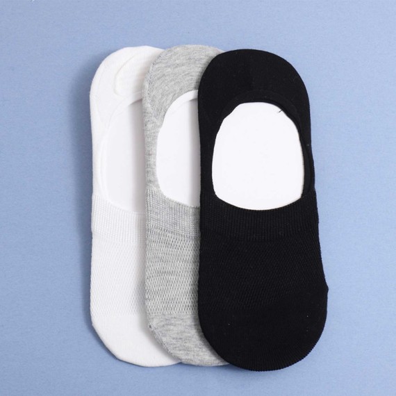 Գուլպա XIMI 6941963959100 CLASSIC ALL-MATCH BREATHABLE MENS INVISIBLE SOCKS /2 PAIRS (959100)